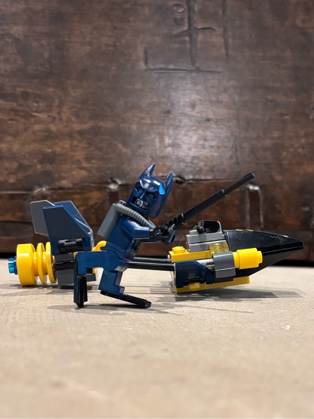 Lego Scuba Batman Minifigure and Scuba Vehicle
